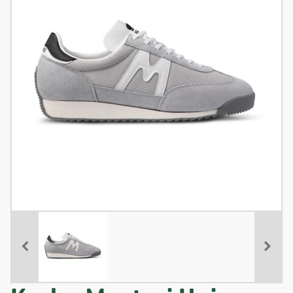 Karhu Mestari Unisex
Sneaker men’s 7.5 women’s 9